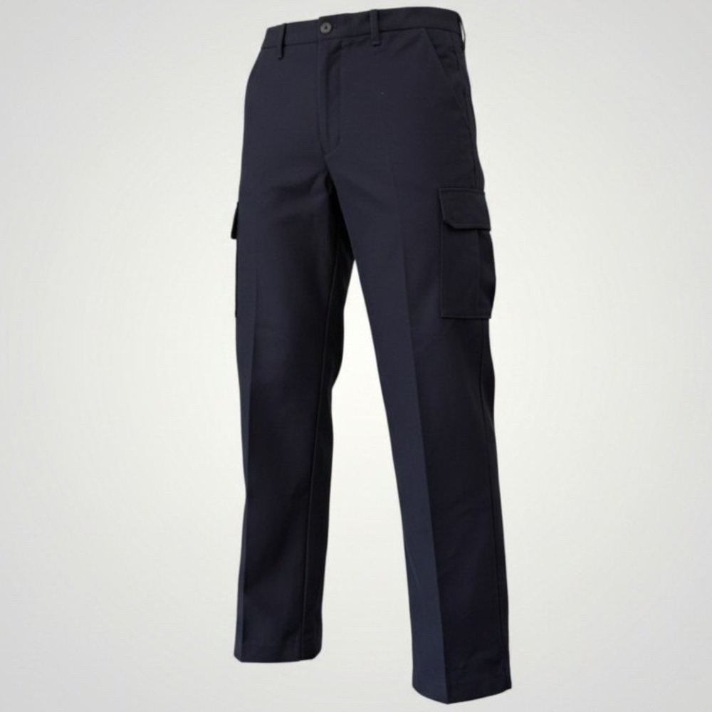 Aramark Steelguard Cargo Pants Men 38x32 Navy FR Pro Westex UltraSoft CAT 2